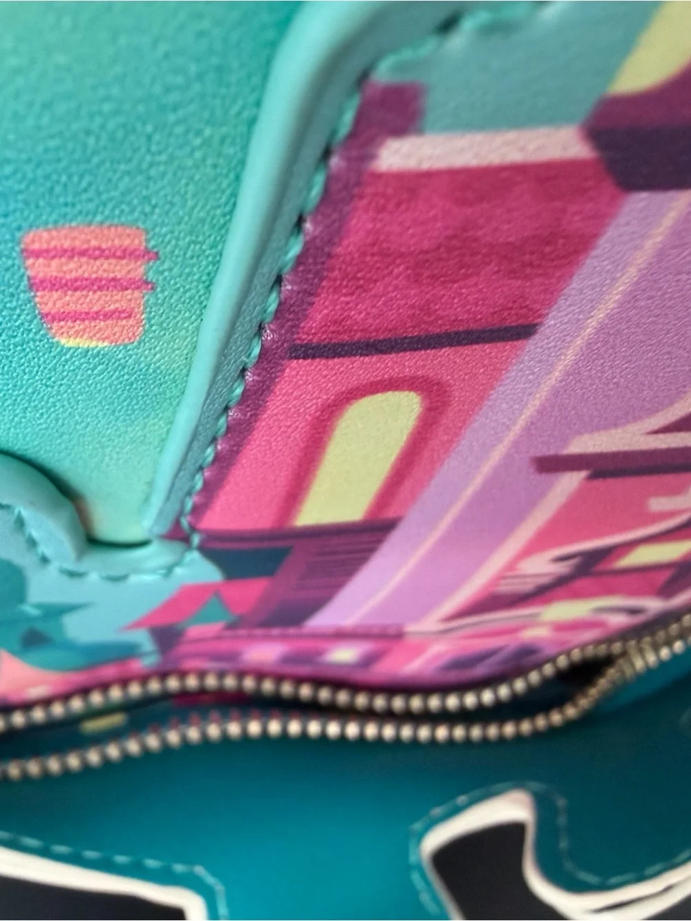 Disney vibrant teal